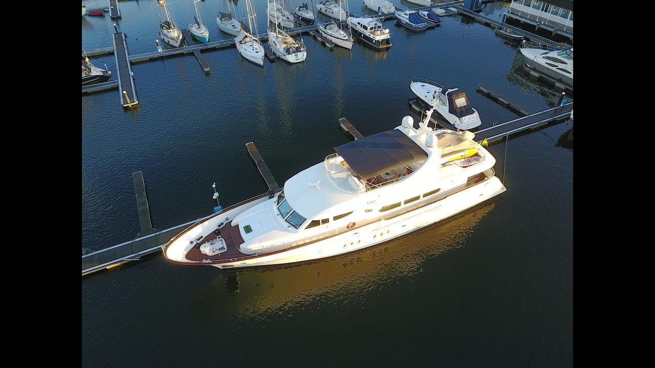 Join the tour of Moonen Yachts’ 30.15m/ 98'11” Ciao.  Video by Bas van der Heijden