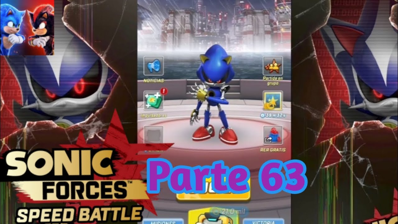 Sonic Forces Speed Battle/⚡️⚡️ Evento, Neo Metal Sonic y Carreras con Metal Sonics🤖⚡️.  Parte 63