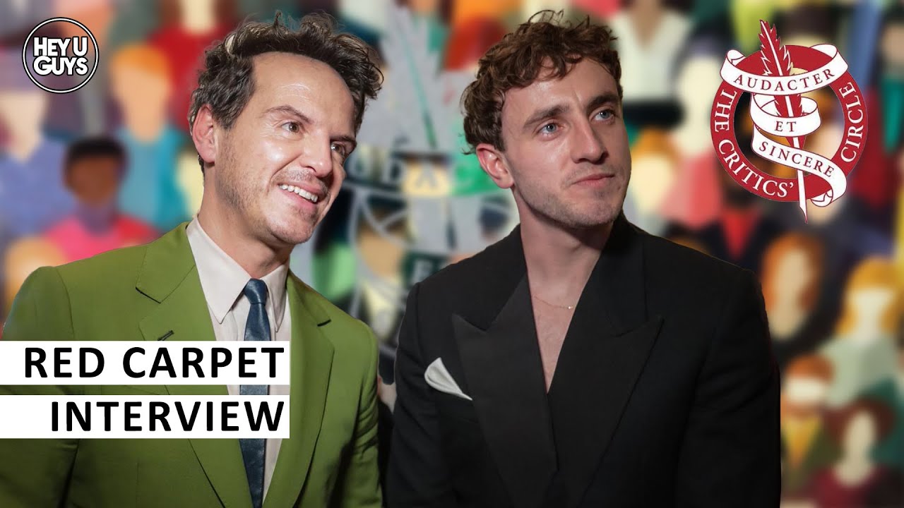 Paul Mescal & Andrew Scott - All of Us Strangers - Critics Circle 2024 Red Carpet Interview