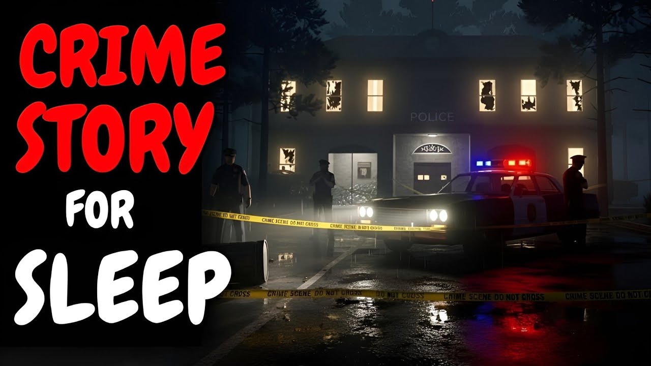 Dark True Crime Stories for Sleep | Rain Sounds + Black Screen Vol.1