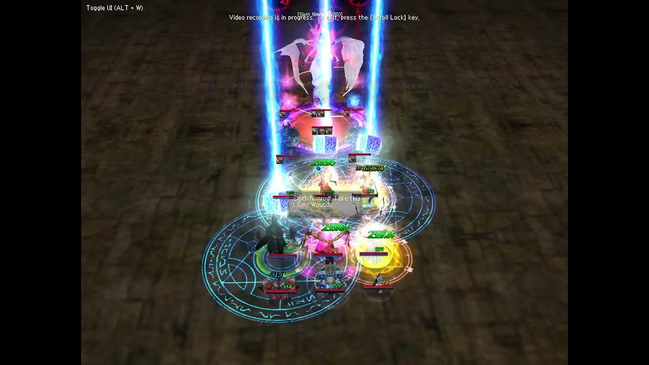 Atlantica Online Eternal - (CH vs Sloth NIMROD)