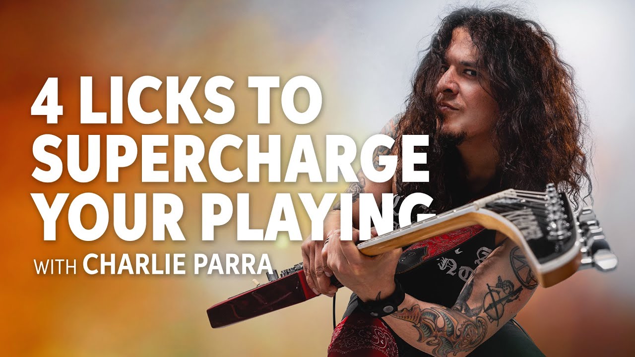 @charlieparradelriego  Teaches 4 Cool Shred Licks