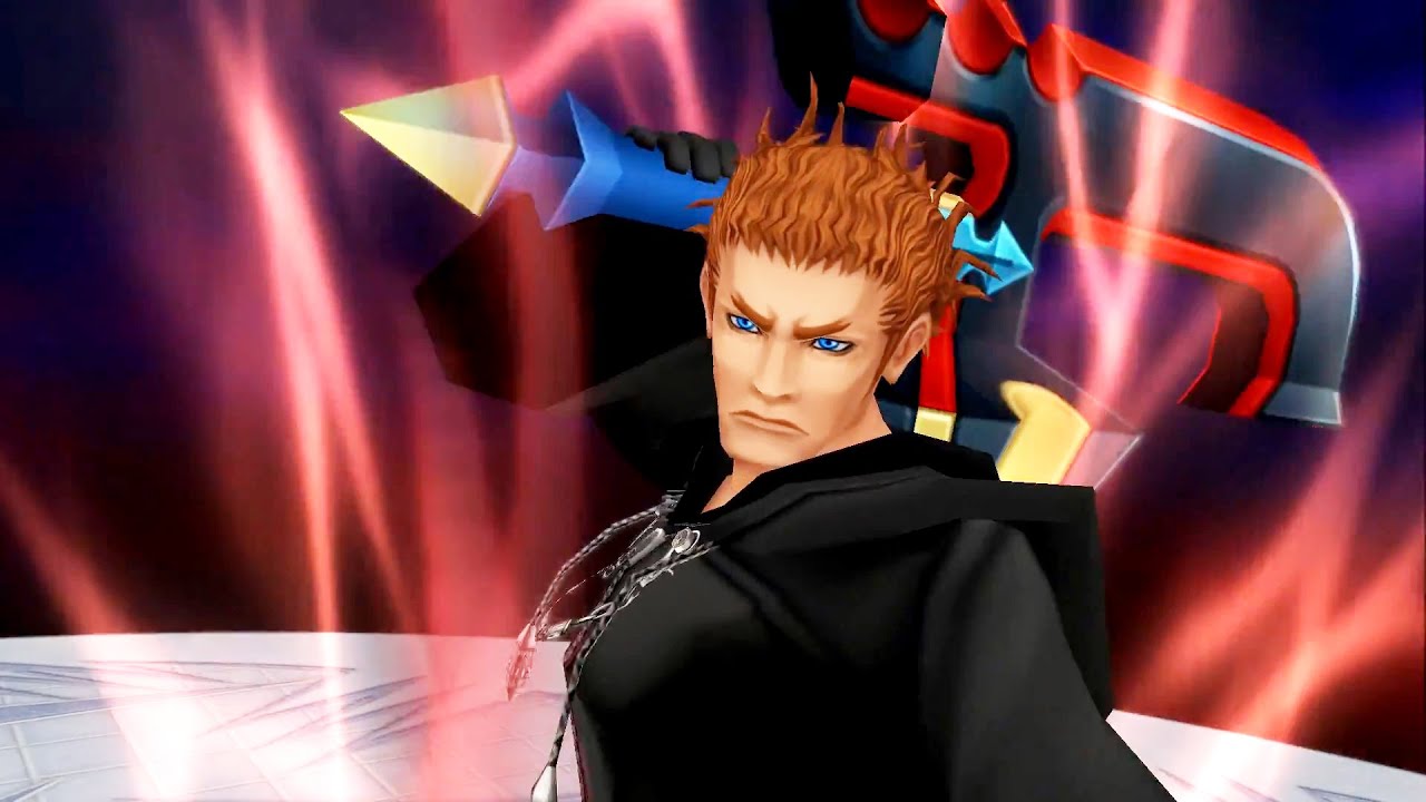 Kingdom Hearts 2: Data Lexaeus Boss Fight (PS3 1080p)
