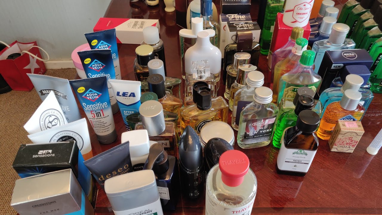 Shave den tour pt 1: splashes, balms & brushes