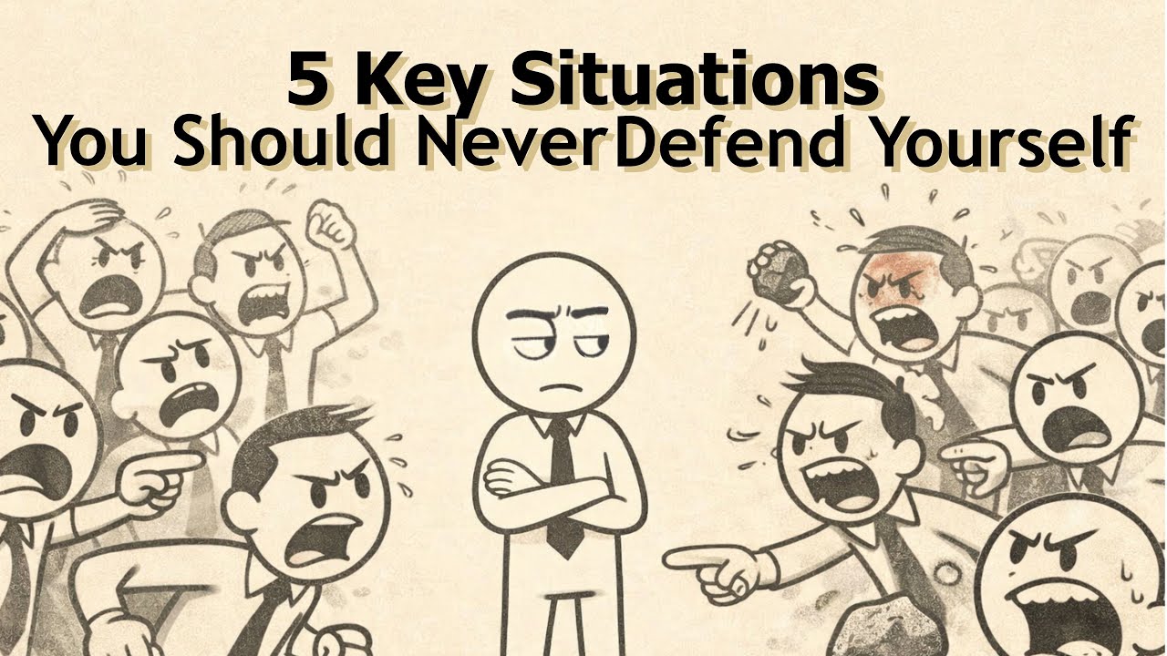 5 Situations You Should Never Defend Yourself! Control Your Peace