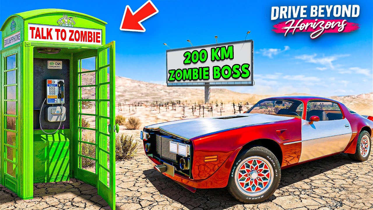 I TALK WITH ZOMBIE BOSS AFTER COMPLETED 200 km | Drive Beyond Horizons | #10