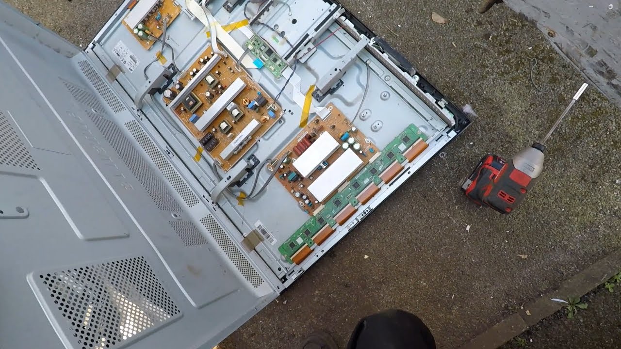 Scrapping tv's for scrap metal
