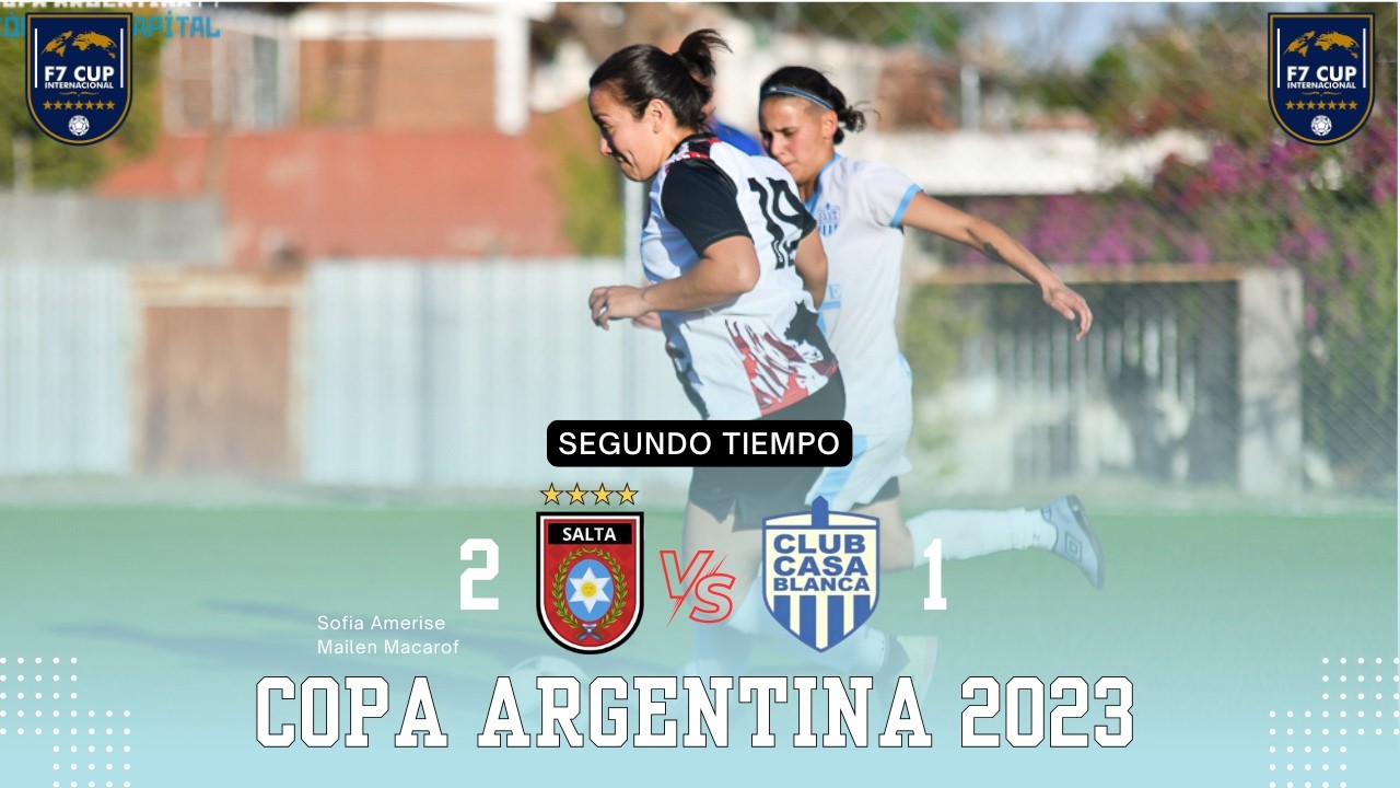 Salta F7 Vs Casablanca (uruguay) Cuartos de final - Copa Argentina 2023 - Segundo tiempo.