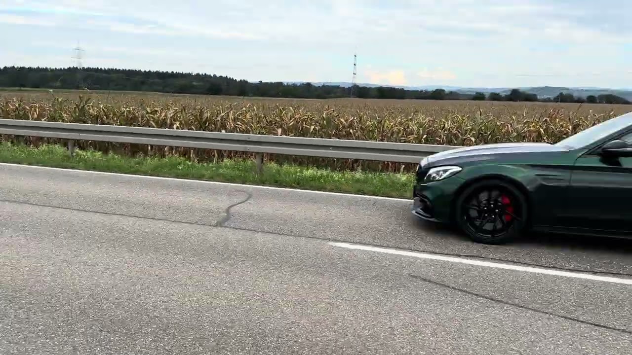 Mercedes C63 s AMG Stage3 Drive by Grail exhaust HJS dynotech Software und Upgrade Lader 