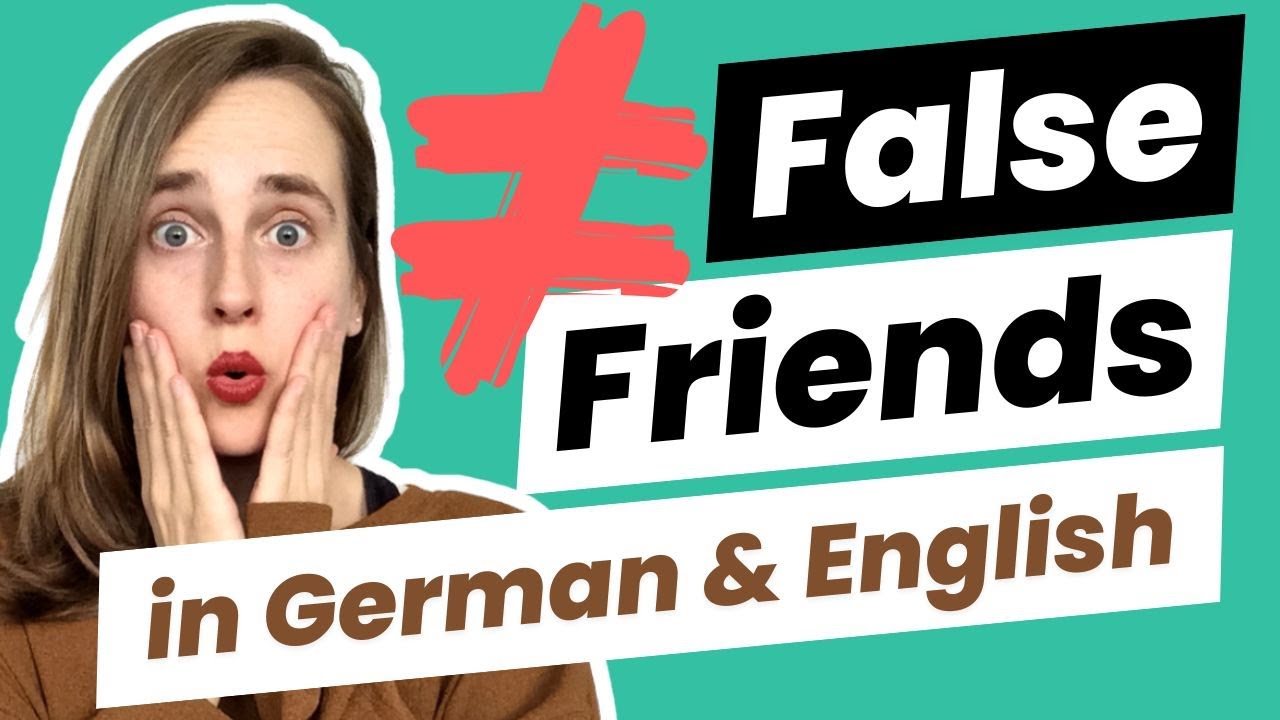 False Friends: 20 Tricky German Words That Confuse English Speakers! - A2