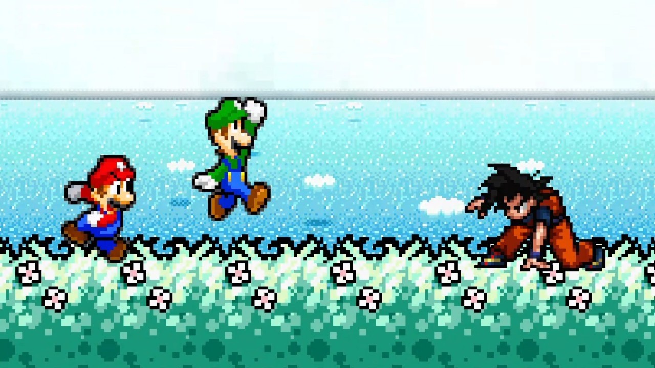 Mario & Luigi vs Goku | SMBZ-G
