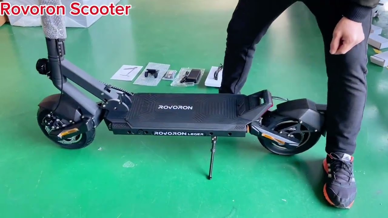 Rovoron Leger Electric Scooter Unboxing Video#speedway   #rovoron #scooter  #electric #leger