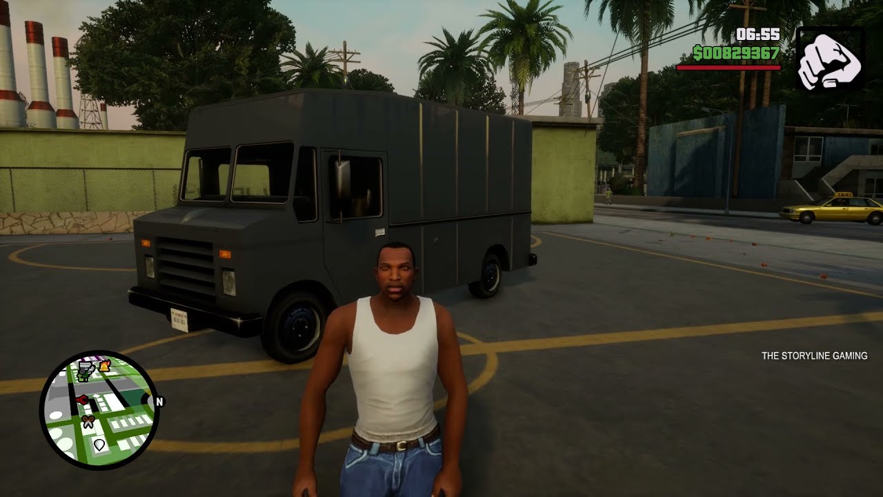 GTA San Andreas Definitive Edition - Burglary Mission - Gameplay