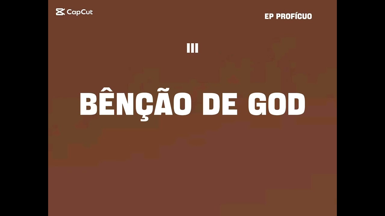 03. Eu Edmiro - Benção de God