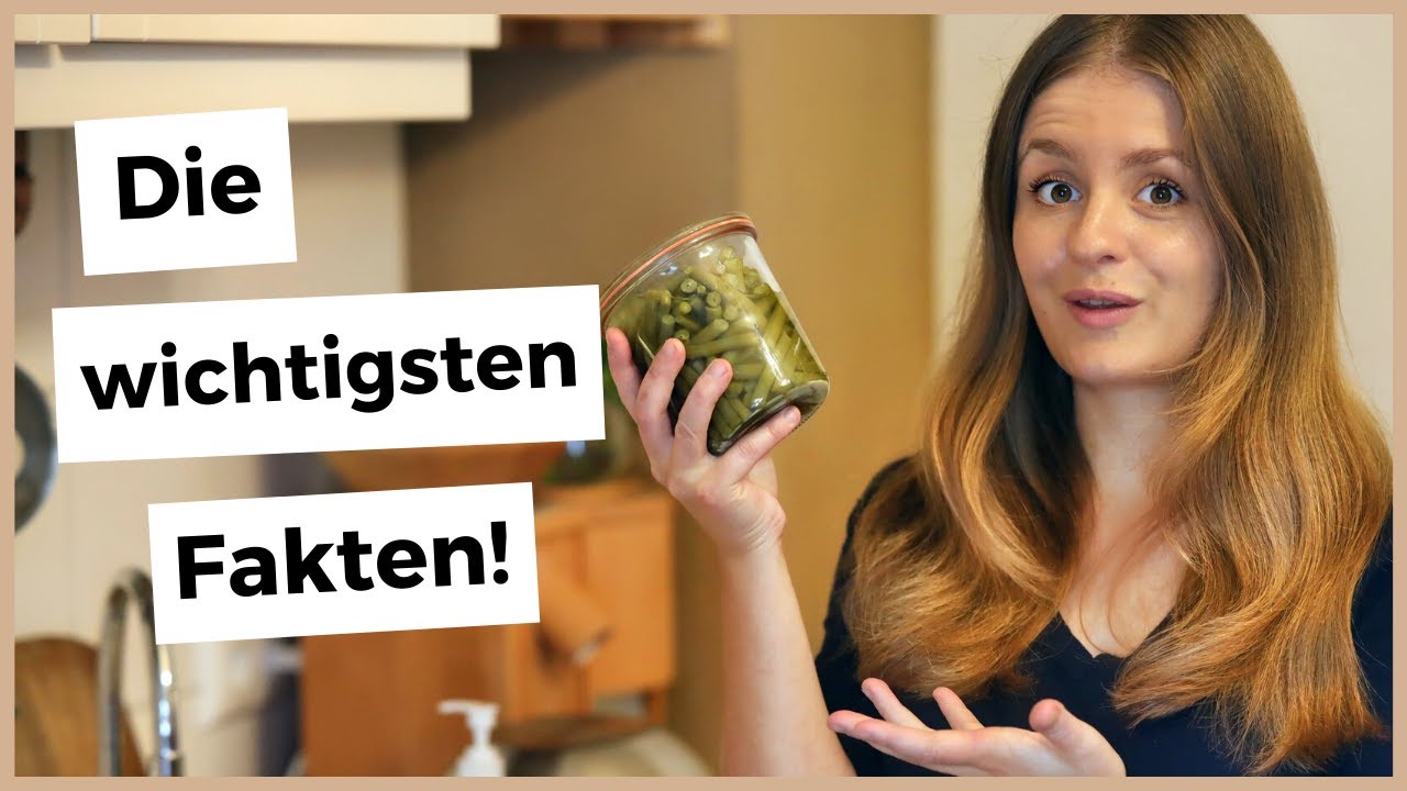 Botulismus: Lebensmittelvergiftung durch Einmachen?!