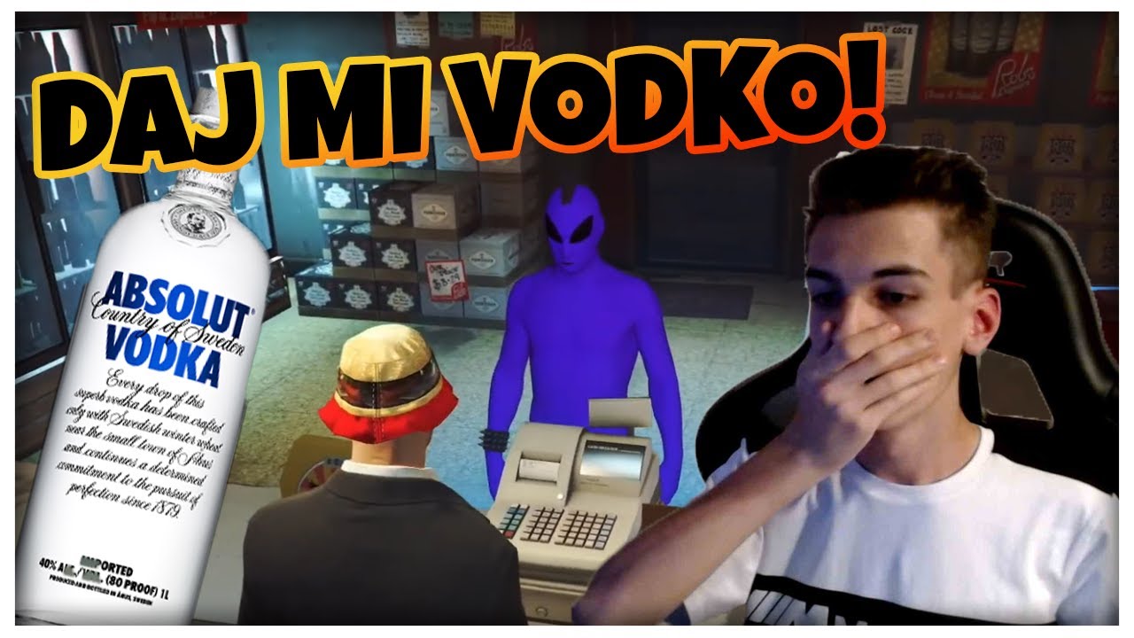VESOLJCI PIJEJO VODKO? GTA RP