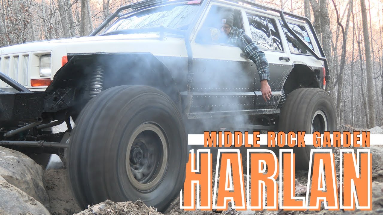 Burnin' Down the House! Middle Rock Garden at Black Mountain Off-Road in Harlan!