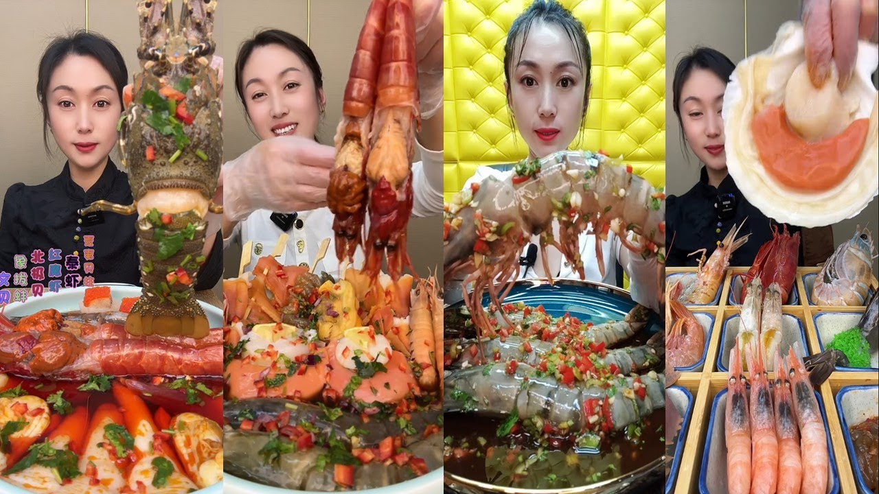 🦐🤤 Boiled Seafood Mukbang | Juicy Bites & Relaxing ASMR