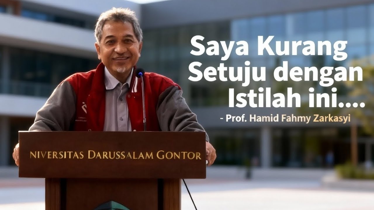 MANA YANG TEPAT: TAMADDUN,  HADHA RAH ATAU TSAQAFAH UNTUK PERADABAN? - PROF. HAMID FAHMY ZARKASYI 