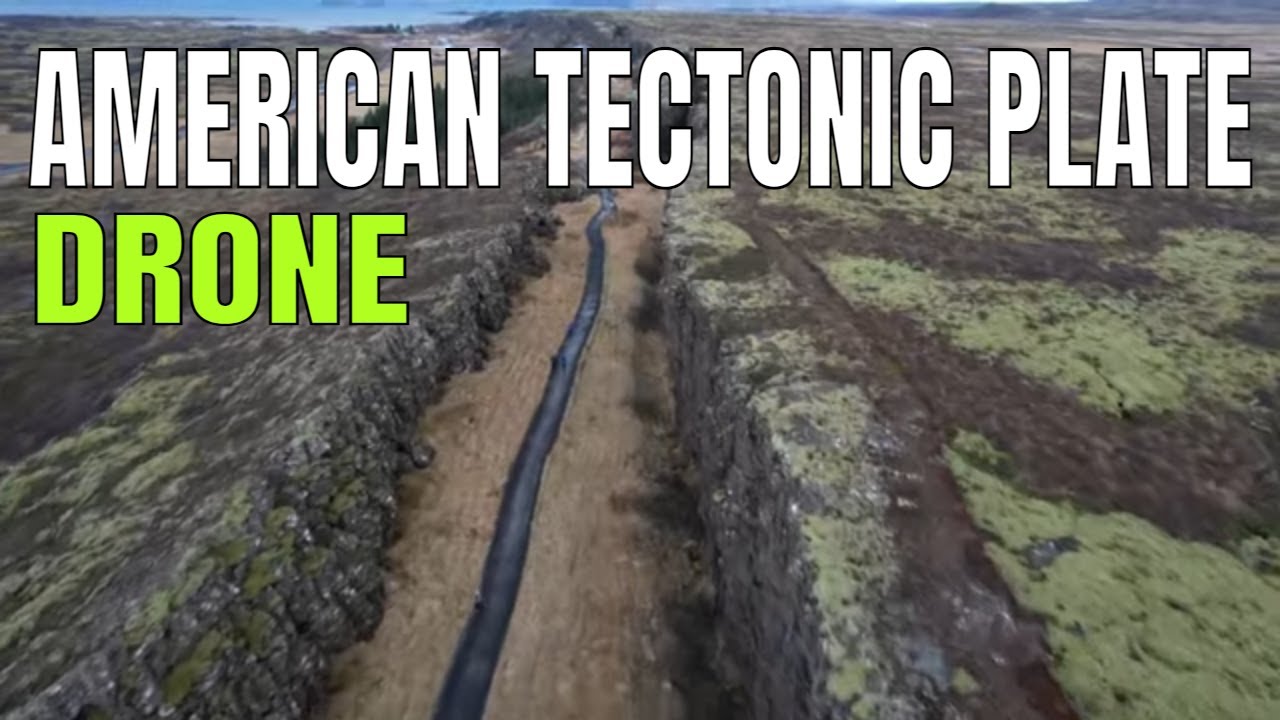 Mid Atlantic Rift Valley ↔️ American Tectonic Boundary at Thingvellir, Iceland 4K Drone