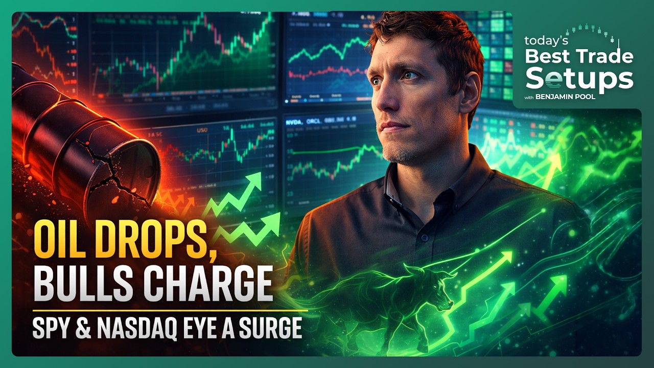 Oil Fades, Bulls Wake Up &mdash; SPY & NASDAQ Eye a Surge | NVDA, ORCL, MU, BTC