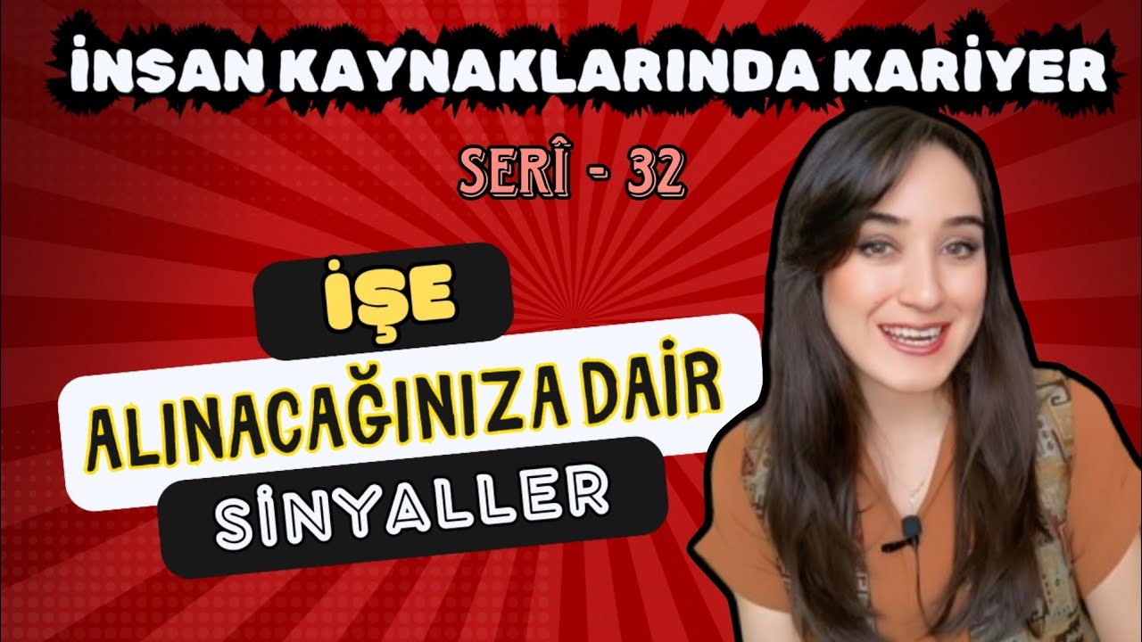 İŞE ALINACAK MISINIZ ? | Mülakat | İş Görüşmesi | Özgeçmiş | İnsan Kaynakları | Biz Sizi Arar mıyız?