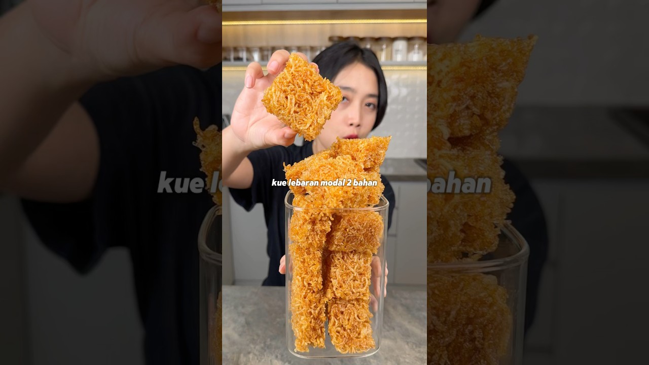 Kue lebaran pake bihun jagung dan gula pasir #ngeshortsbareng