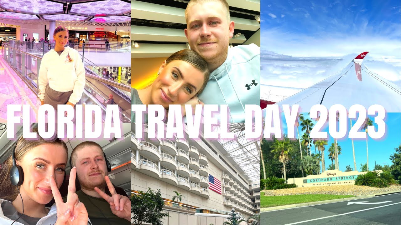 WALT DISNEY WORLD TRAVEL DAY APRIL 2023 | CORONADO SPRINGS RESORT | MAN TO MCO ✈️🏰✨