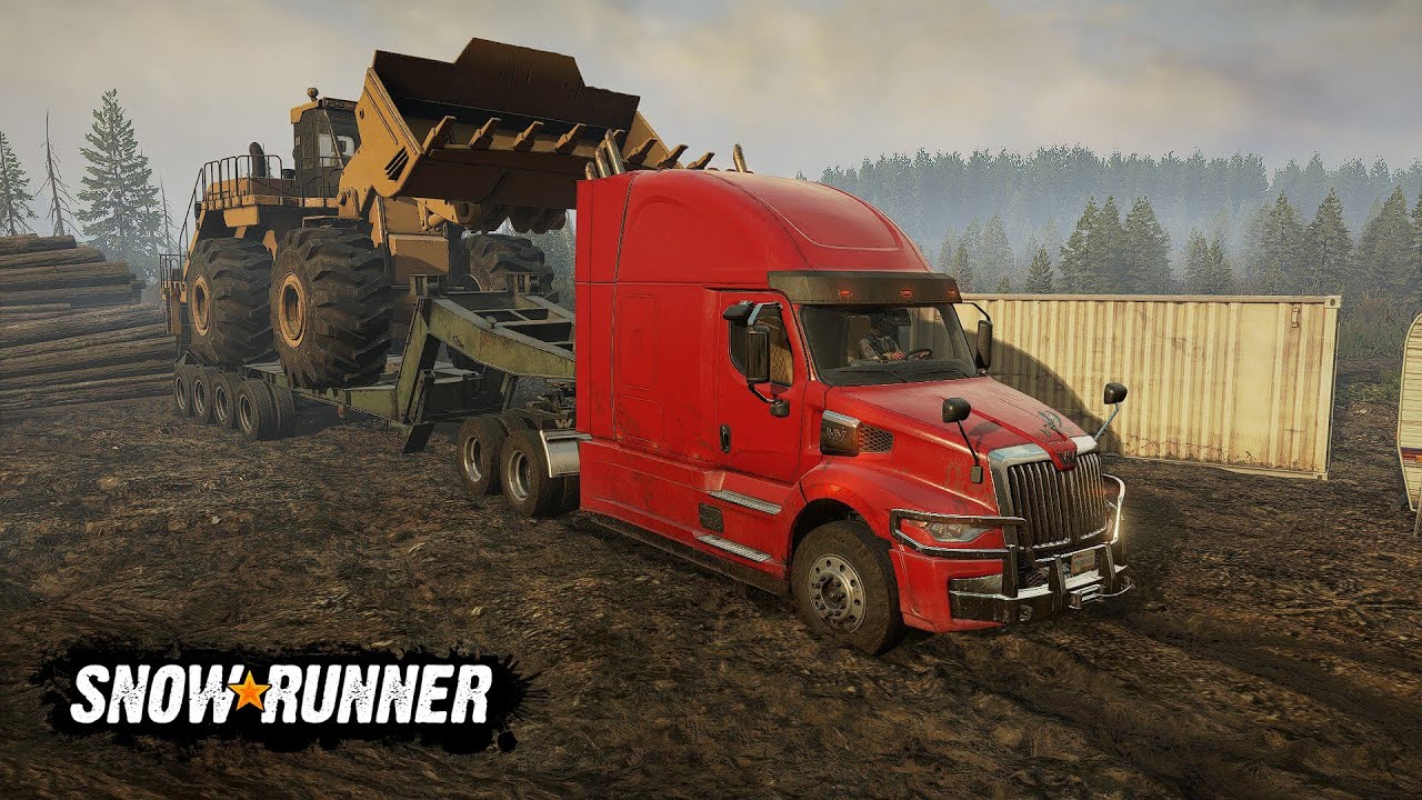 Very Difficult Delivery with Western Star 57X | SnowRunner | Logitech G29 | Gameplay