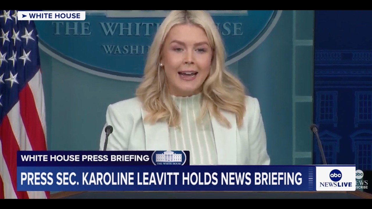 White House press briefing: LIVE