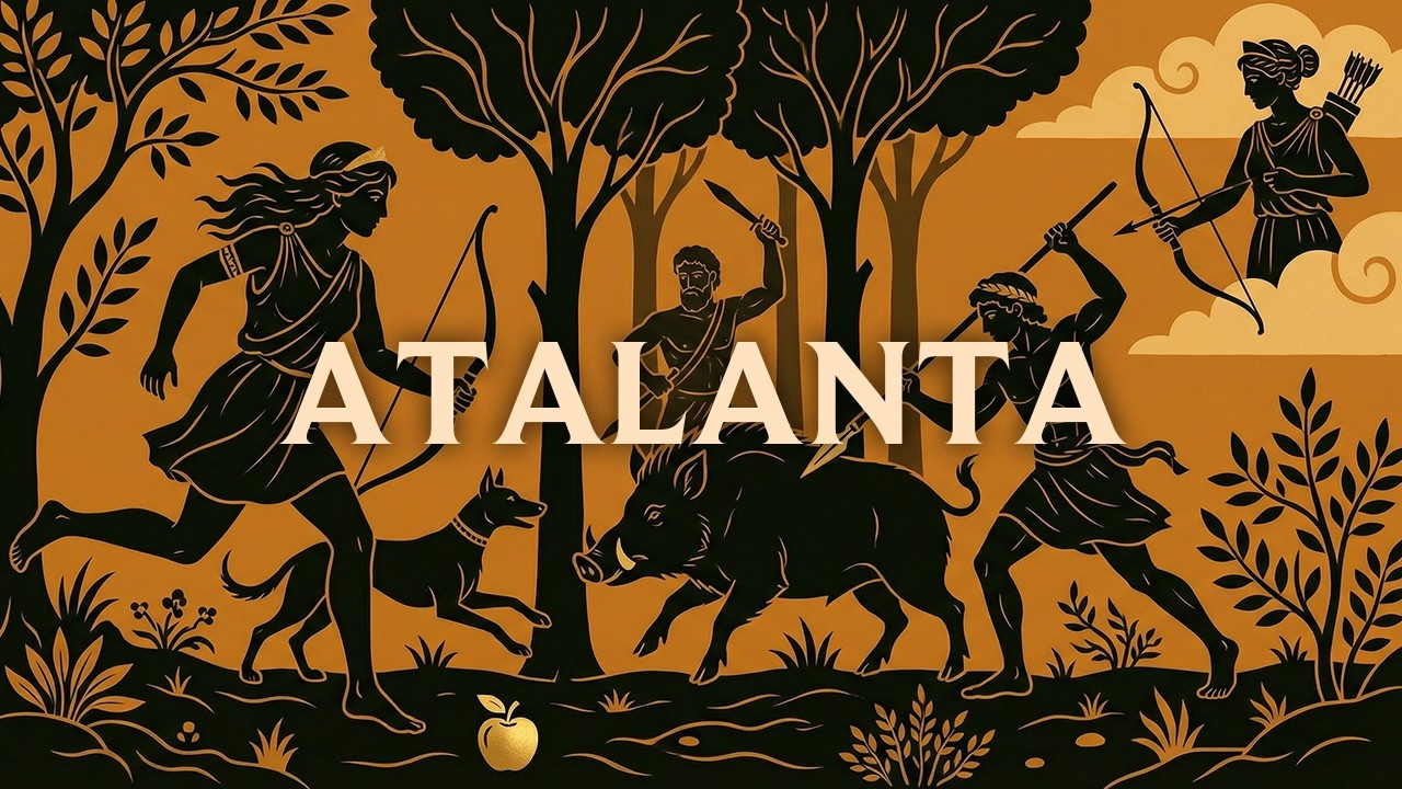 Fall Asleep to the ENTIRE Story of Atalanta and the Golden Apples (Greek Mythology for Sleep)