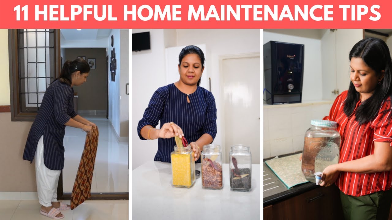 11 Helpful Home Maintenance Tips/Hacks | Tips to Make Your Home Monsoon Ready