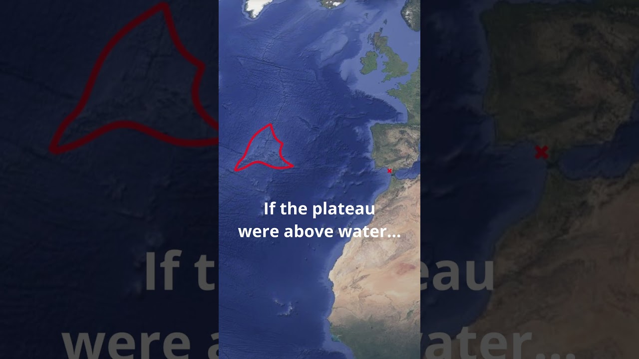 The Azores Plateau...Atlantis? #plato #atlantis #ancientcivilizations