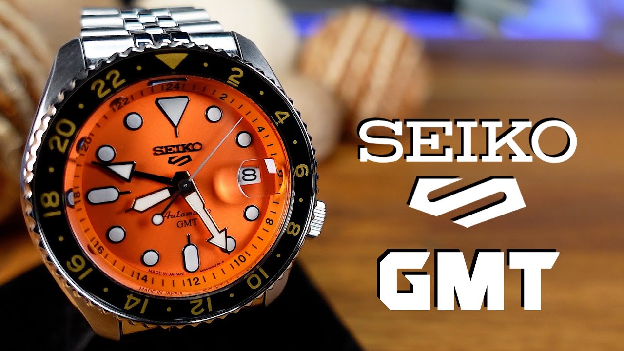 Seiko 5 SSK005 Orange GMT - Full Review