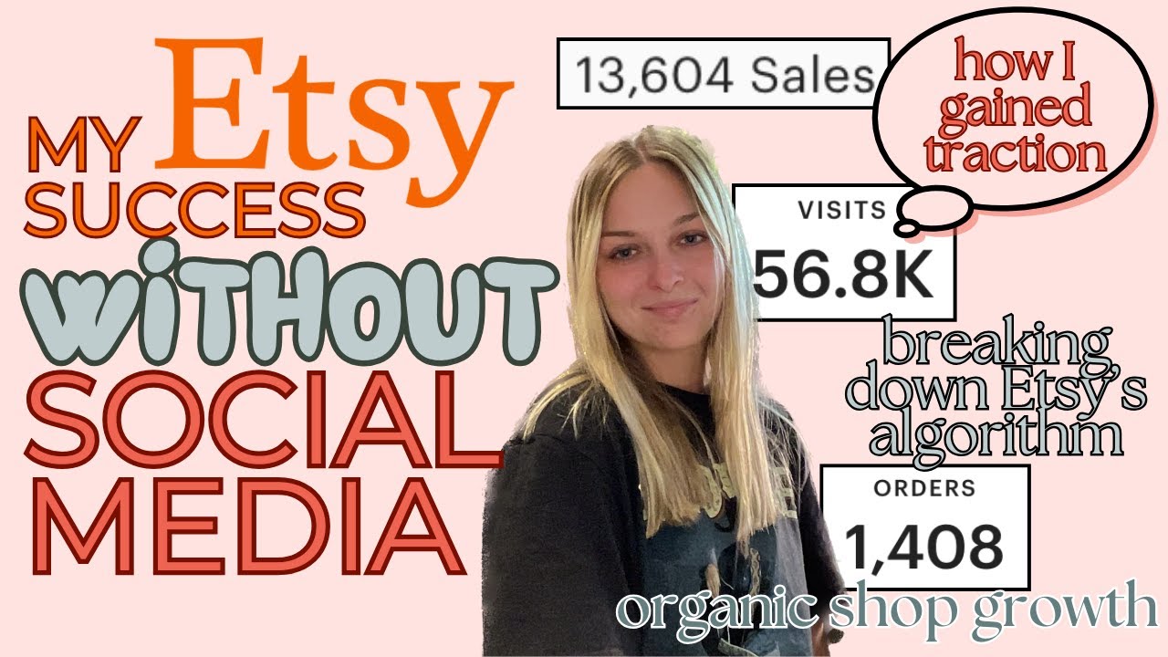 Как я увеличил свой магазин на Etsy до 13 000+ продаж БЕЗ СОЦИАЛЬНЫХ СЕТЕЙ 😱🤔💵 Как я начал продав...