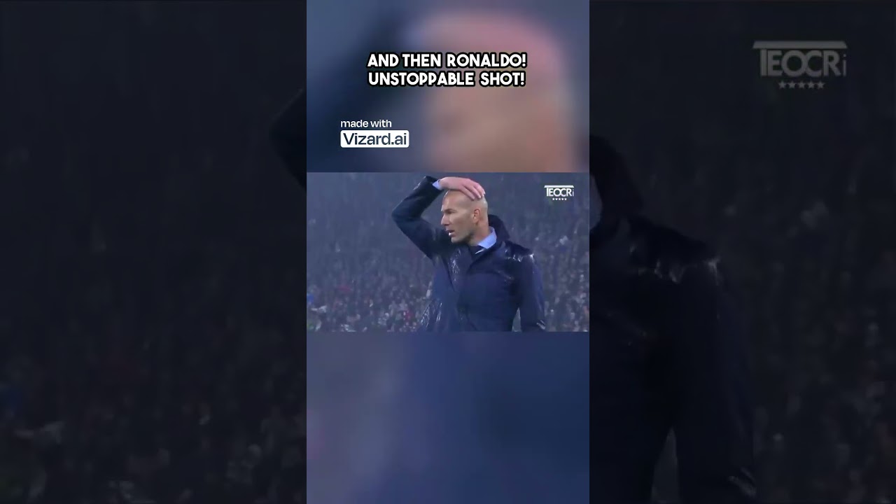 And Then RONALDO! Unstoppable Shot! 