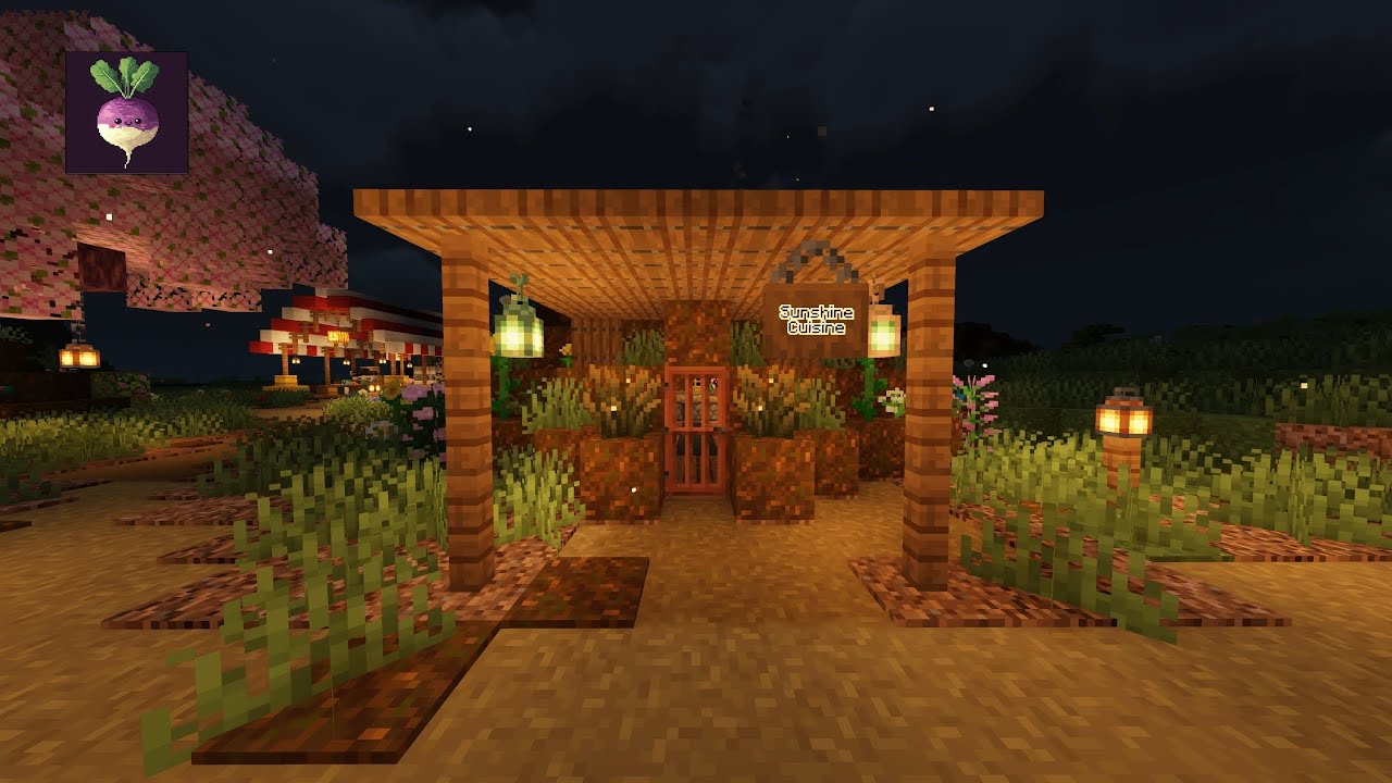 (Sunshine Cuisine) Mini grass hut community pt.6