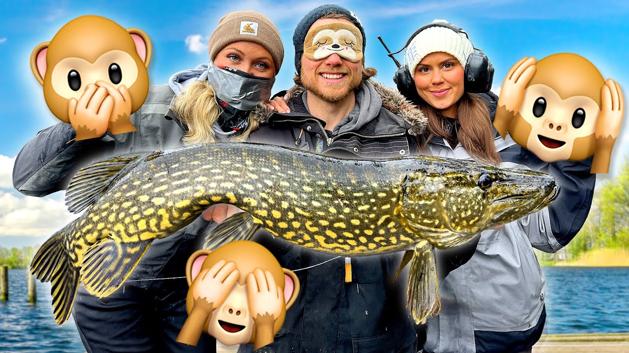 Can't See, Can't Hear, Can't Speak - FISHING CHALLENGE!