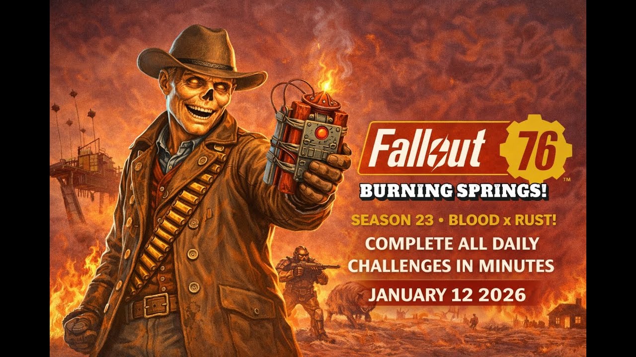 Выполните все ежедневные задания за несколько минут – Fallout 76