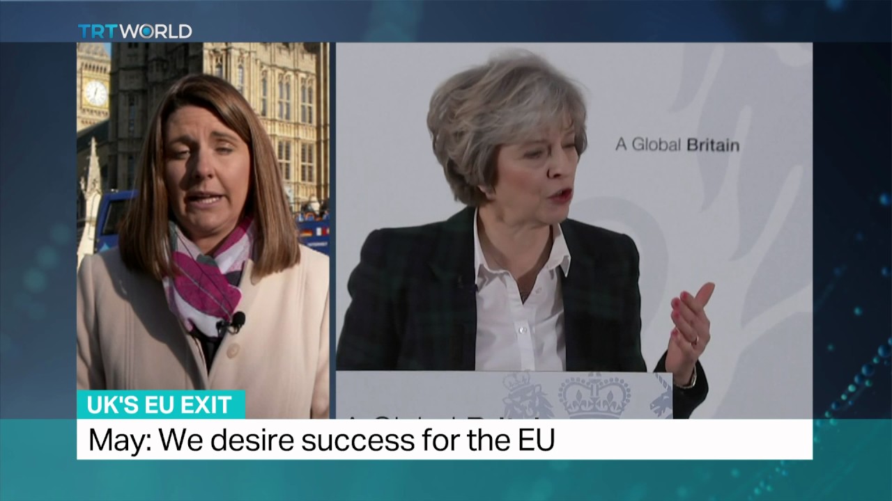 UK's EU Exit: May: We desire success for the EU