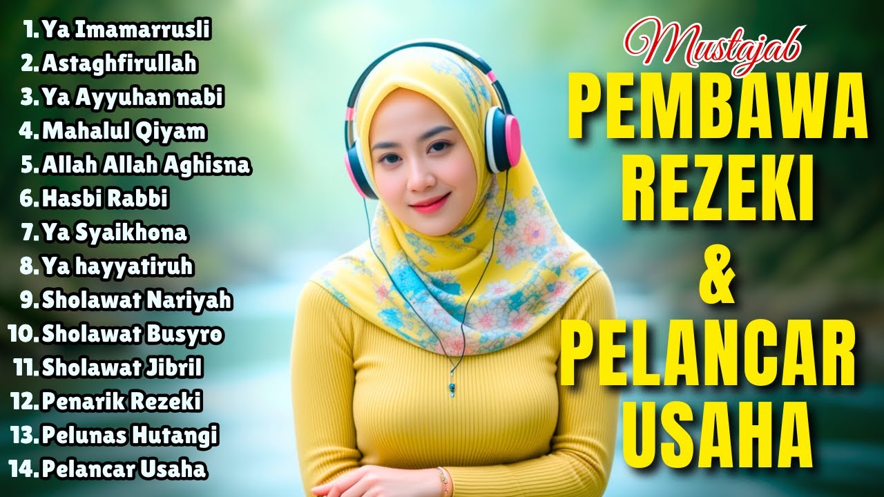 SHOLAWAT VIRAL TERBARU 2025 | SHOLAWAT NABI PENARIK REJEKI | Sholawat Jibril, Sholawat Burda, Nariya