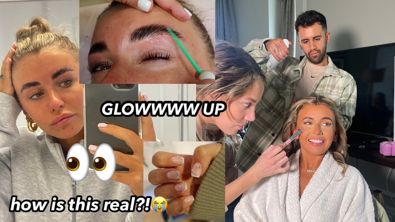 GLOW UP FOR MY FIRST EVER CAMPAIGN SHOOT!!!!!