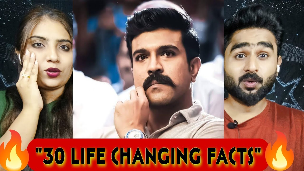 PAKISTANI COUPLE REACTS TO RAM CHARAN 30 FACTS|AMAZING FACTS|