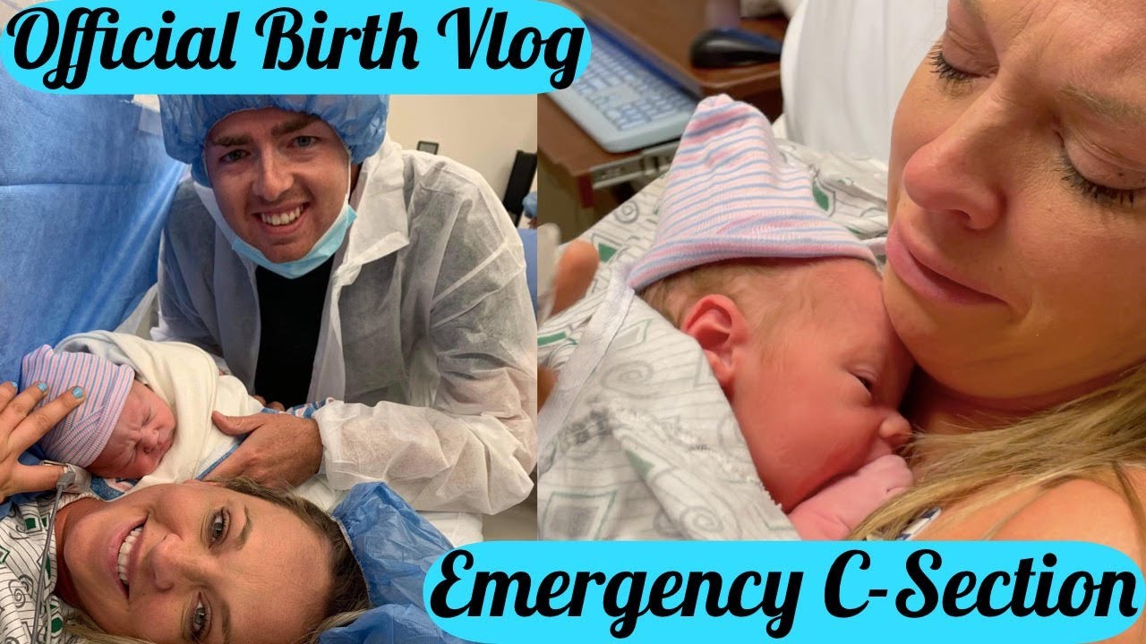Birth Vlog 2021 | Scary Labor & Delivery Moment| Emergency C-Section| Emotional| Brody Caleb Arnold