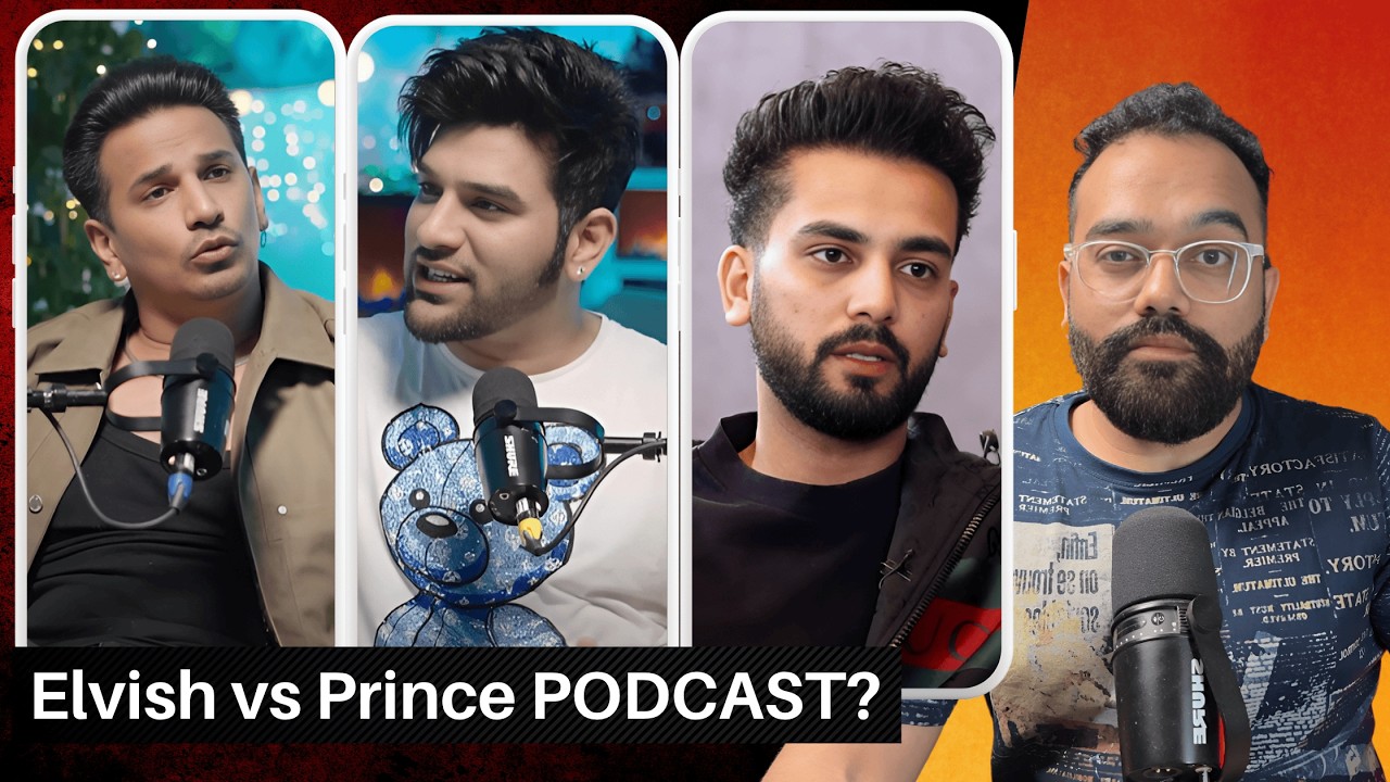 Elvish Yadav vs Prince Narual's Paras Chhabra Podcast Reply by Jayesh Thaker