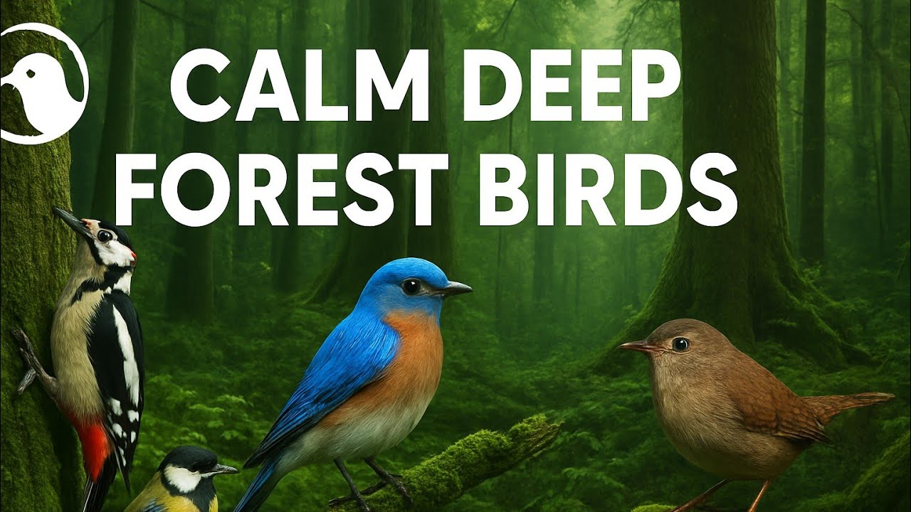 🌲 Calm Deep Forest Birds | Peaceful Nature Ambience (27 Min)