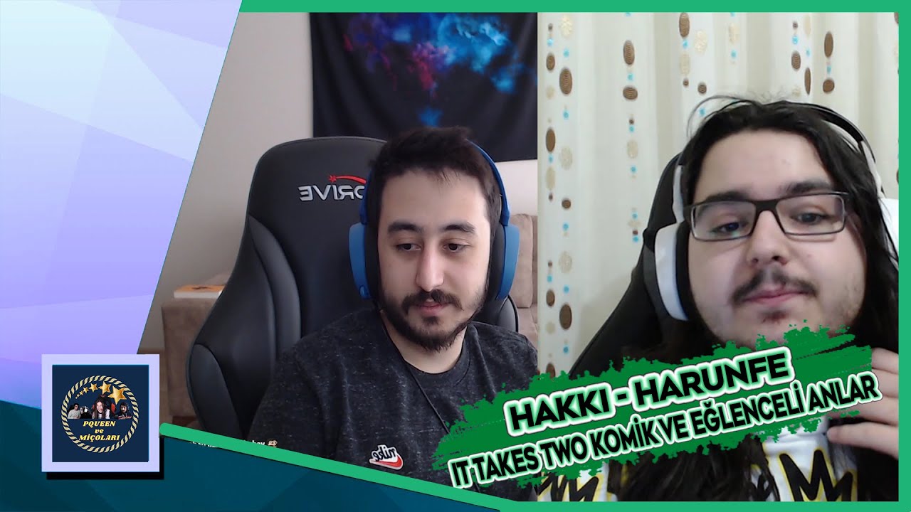 HAKKI - HARUNFE | IT TAKES TWO KOMİK ve EĞLENCELİ ANLAR! #1