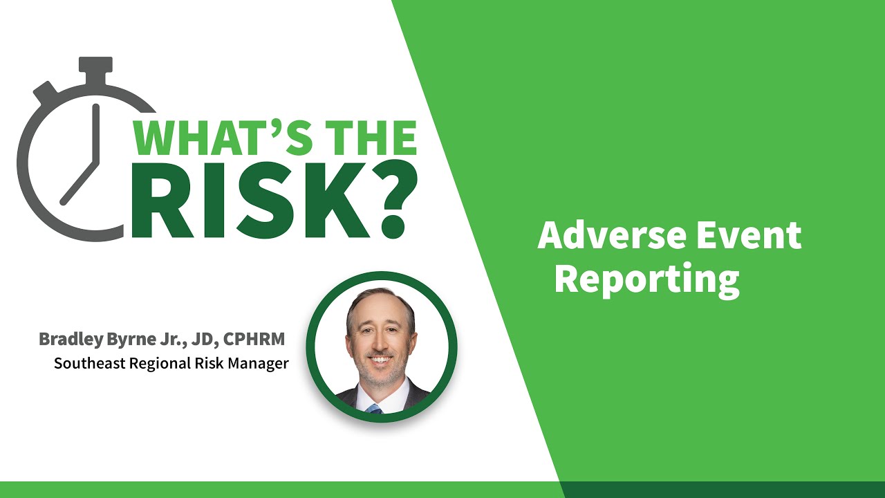 Adverse Event Reporting