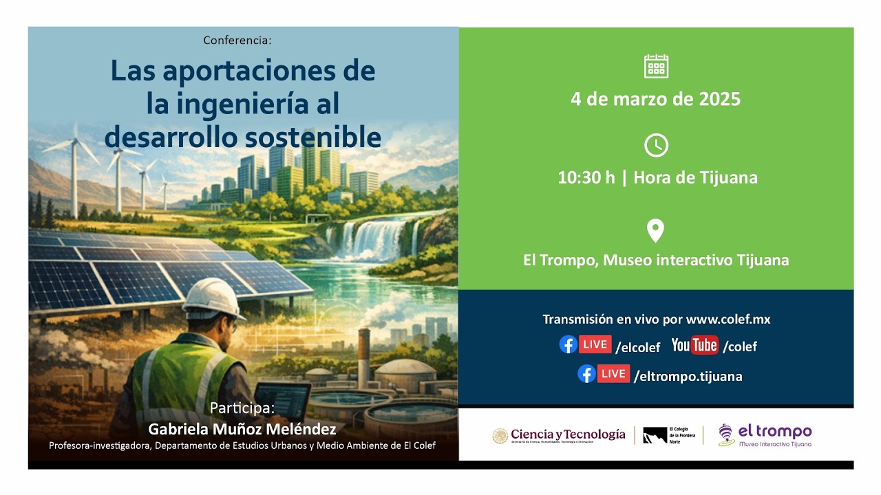 Conferencia «Las aportaciones de la ingeniería al desarrollo sostenible»
