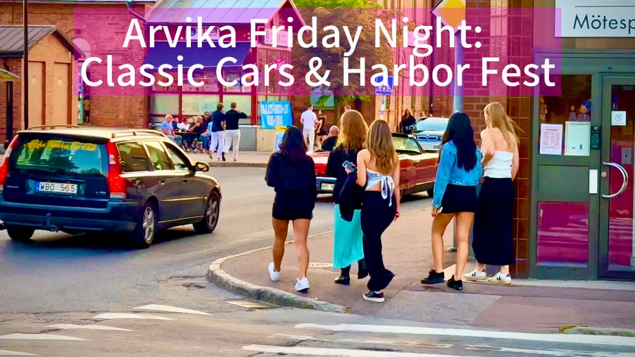 Arvika Friday Night: Classic Cars & Harbor Fest